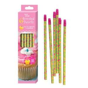  Cupcake Scented Pencils Toys & Games