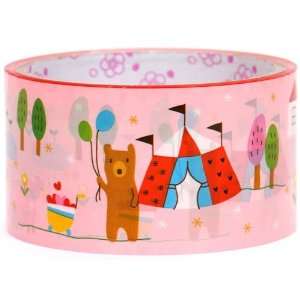  cute big pink circus animals Deco Tape kawaii Toys 