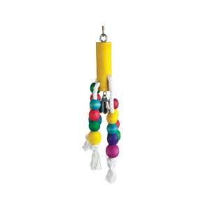  Brainy Bird Classic Series Wood & Rope 4 Way Shapes with Bell Bird 