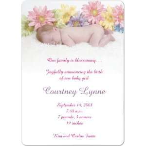 Daisys Dreaming Magnet Small Birth Announcements Health 