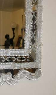 Italian Glass Mirror Venetian Pier Mirrors  
