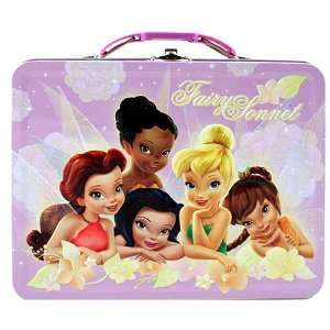  Disney Fairies Tin Lunch Box [Fairy Sonnet]: Toys & Games