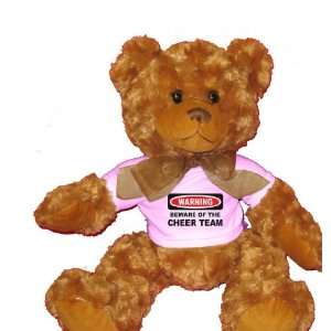   OF THE CHEER TEAM Plush Teddy Bear with WHITE T Shirt: Toys & Games