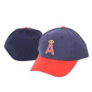 Anaheim Angels American Needle Flat Bill Baseball Hat   Classic Red 