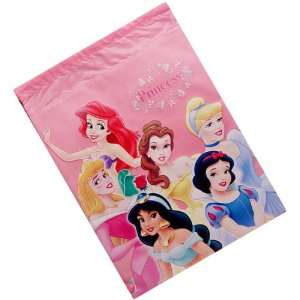  Disney Princess Pink Drawstring Backpack Cinch Bag: Toys 