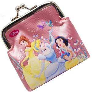  Disney Princess Mini Coin Purse Wallet Pink: Toys & Games