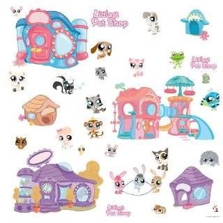    Party Supplies   Littlest Pet Shop Cake Toppers: Toys & Games