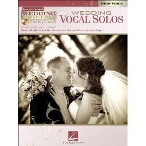  Wedding Vocal Solos   Wedding Essentials Series for High Voice 