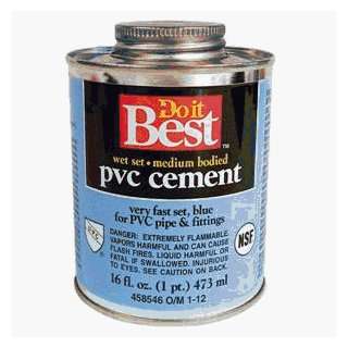   Best Wet Set PVC Solvent Cement, PINT WET SET CEMENT