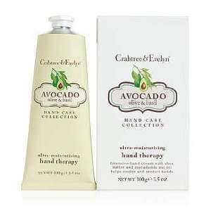  Avocado, Olive & Basil Hand Therapy Cream 100ML: Beauty