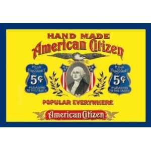  By Buyenlarge American Citizen Cigars 20x30 poster