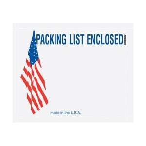  4 1/2 x 6 Red Packing List Enclosed Full Face (PL412 