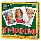 Cadaco Tripoley Deluxe Felt Mat Family Board Game   NEW