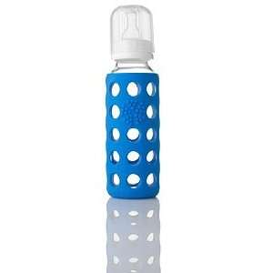   Lifefactory Glass Baby Bottle w/ Silicone Sleeve  Ocean 9oz. Baby