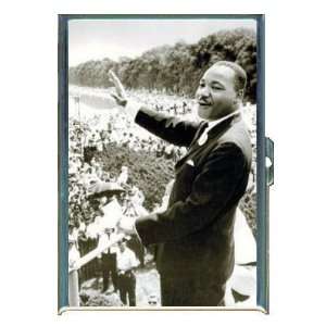 MARTIN LUTHER KING JR. PHOTO ID CREDIT CARD WALLET CIGARETTE CASE 