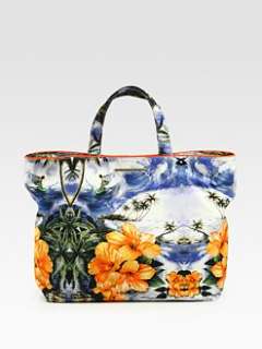 Stella McCartney   Hawaian Print Nylon Shopping Bag