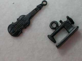 Dollhouse Miniature   Sewing Machine   Violin #Z92  