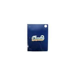  Model 356059  Nfl Miami Dolphins 60 Page Notebook  Case of 