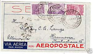 Brazil cover airmail to Germany 1933  