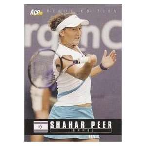 Shahar Peer Tennis Card 