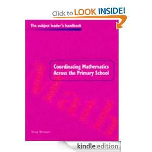 Coordinating Mathematics Across the Primary School (Subject Leaders 