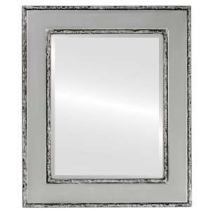  Paris Rectangle in Silver Spray Mirror and Frame