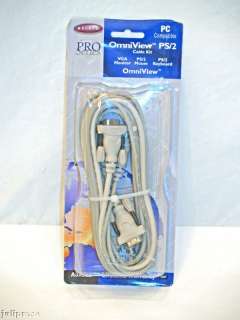 Belkin Pro Series OmniView Cable Kit. Cable contains (!) VGA and (2 