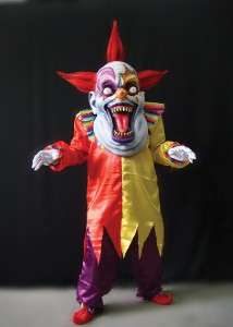 GIANT SCARY CLOWN HALLOWEEN COSTUME MASK PROP NEW! HUGE  