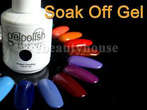   ml Nail Art Soak Off Glitter Color UV Gel Polish UV Lamp #611  