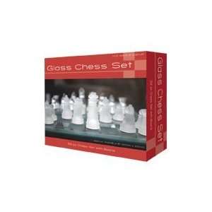  Glass Chess Set: Toys & Games