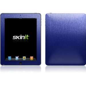  Metallic Blue Texture skin for Apple iPad: Computers 