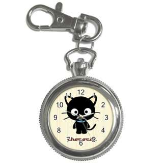 Chococat Cute 5 Key Chain Watch Pocket Round Gift  