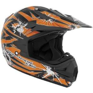  Scorpion VX 24 Motocross Helmet Impact Orange Automotive