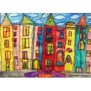   for ARTs in Education, Florida Ave. Rowhouses by Elizabeth Griffin