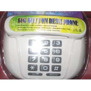  PRECISION BIG BUTTON DESK PHONE Electronics