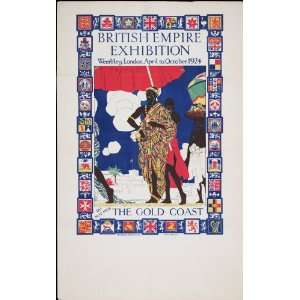  Reprint British Empire Exhibition, Wembley, London, April 