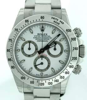 Rolex Daytona, NEW V serial Stainless Steel watch.  