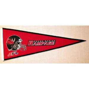  AFL Grand Rapids Rampage Traditions Wool Pennant Sports 