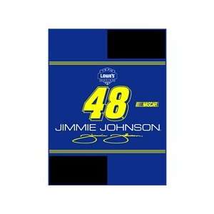  Jimmie Johnson Winners Circle Blanket/Throw 60x80   NASCAR 