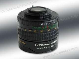 Camera Zenit M42 MC Zenitar 2.8/16 FISHEYE Lens NEW  