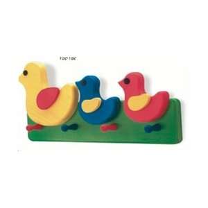  Siro Designs Kidzz Hook Rail (102 102), DUCKS IN A ROW 