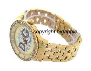 Dolce & Gabbana DW0379 Gold/silver Dial Gold tone stainless steel 