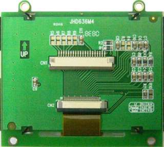 GRAPHIC ( COG ) LCD MODULE / LCM  JHD636  12864 FP/W  
