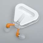 Orange 1.2m In Ear Earbuds Earphone w/microphone for PSP/NDS/iPhone 