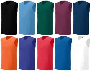10 COLORS MENS, SLEEVELESS, V NECK, ATHLETIC, CASUAL, JERSEY, S M L 