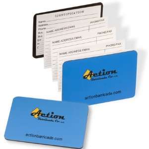  Magnetic Credit Card Size Address Book (Blue) Everything 