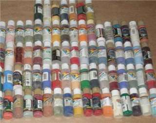 LOT OF 64 ACRYLIC PAINT FOR CRAFTS.WIDE VARIETY OF COLORS. FREE 