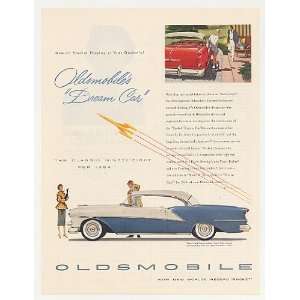  1954 Oldsmobile 98 Ninety Eight DeLuxe Holiday Coupe Print 
