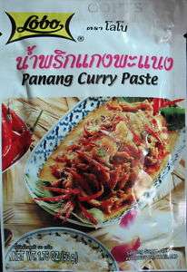 NEW Lobo Panang Curry Paste Thai Food 50g.  