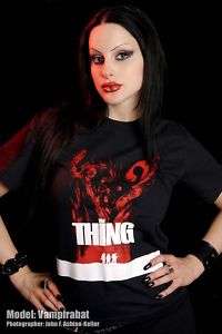 THE THING SHIRT 2 HORROR MOVIE CARPENTER LOVECRAFT CULT  